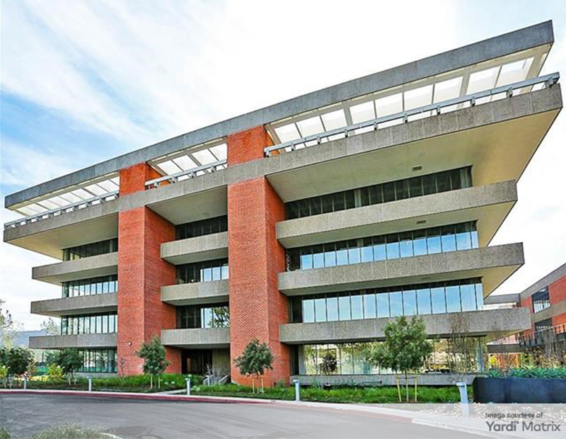 AMP&RSAND Press, the second building in the office campus at 350 Camino De La Reina.