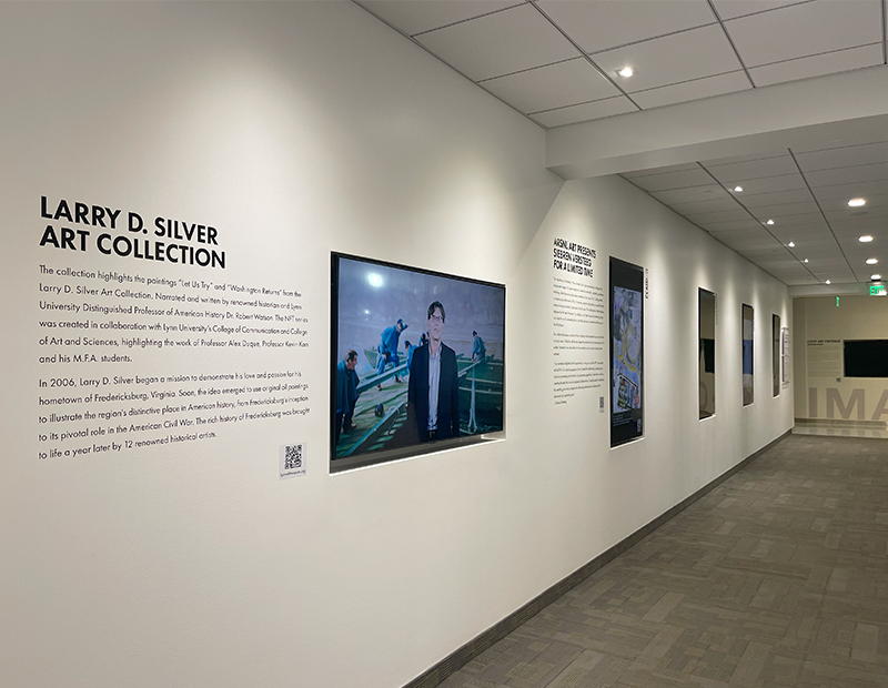 Art on BRiC Walls exhibit