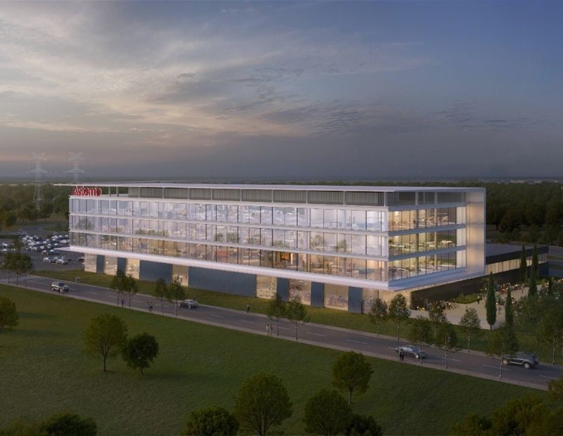 Rendering of Astemo Americas’ new regional headquarters in Wixom, Mich.