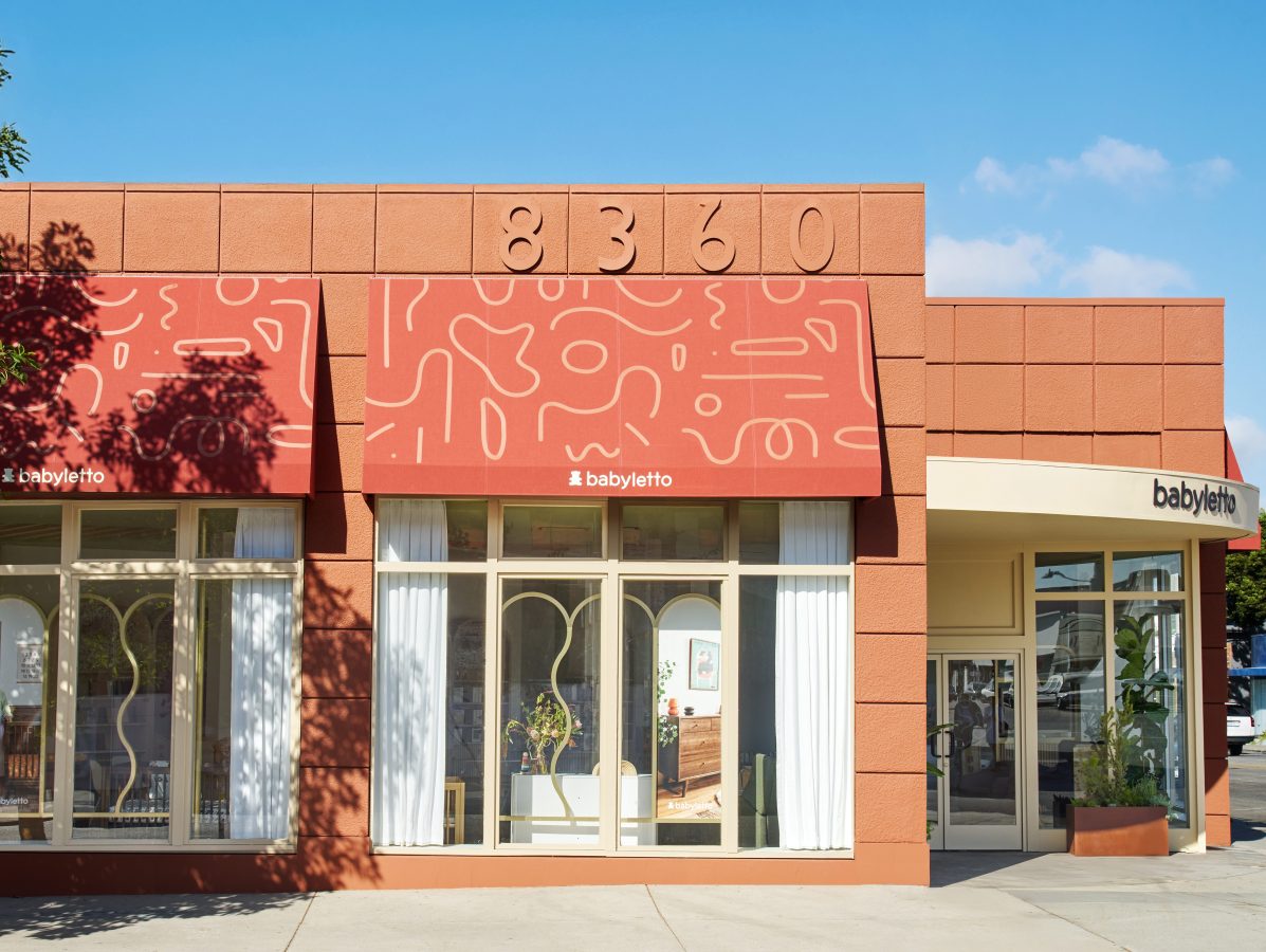 exterior of Babyletto shop