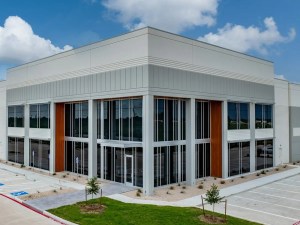 Exterior shot depicting one of the five industrial warehouses inside Trammell Crow Co. and Daiwa House Texas' Blue Ridge Commerce Center in Houston.