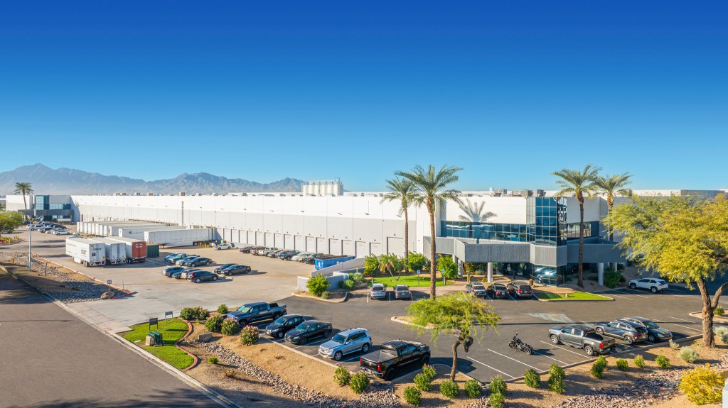 A photo of one of the properties included in Indus Realty Trust’s industrial portfolio acquisition.