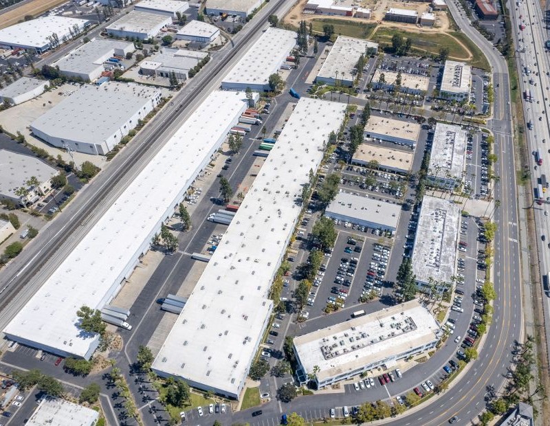 The Concourse, a four-building industrial business park in the City of Industry, Calif.