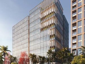 Rendering of Wynwood Plaza office tower in Miami
