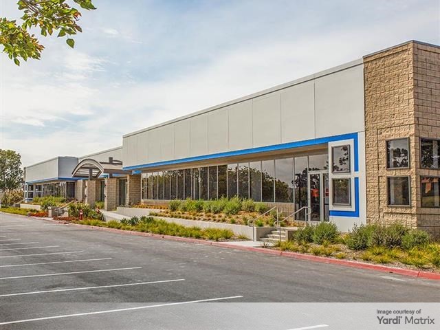 Exterior shot of 10222 Barnes Canyon Road, an office building in San Diego.