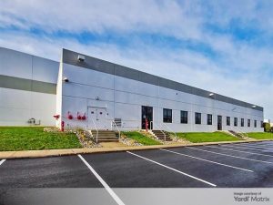 exterior shot of the warehouse at 130 Interstate Blvd. in South Brunswick, N.J.