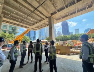 Pacific Elm Properties celebrates construction milestone for Bank of America Tower at Parkside in Dallas