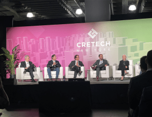 CRETech opening panel in New York 2025