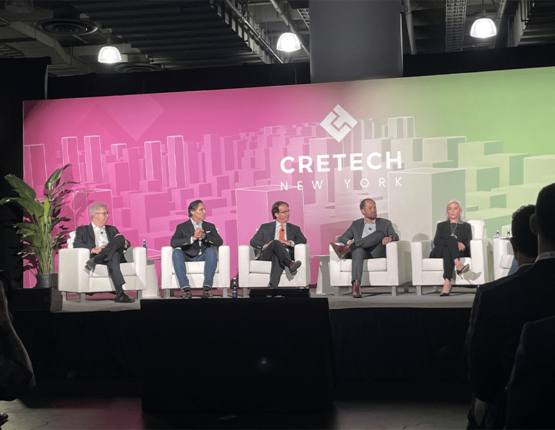CRETech opening panel in New York 2025
