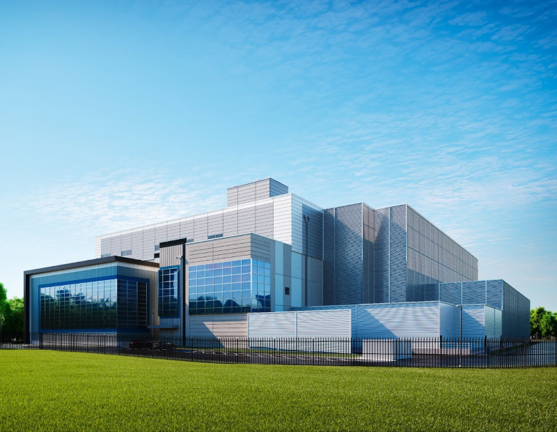 Rendering of Chantilly Premier, a fully leased powered shell located in Northern Virginia