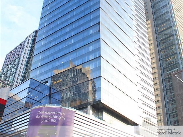 Exterior shot of the lower part of Eleven Times Square