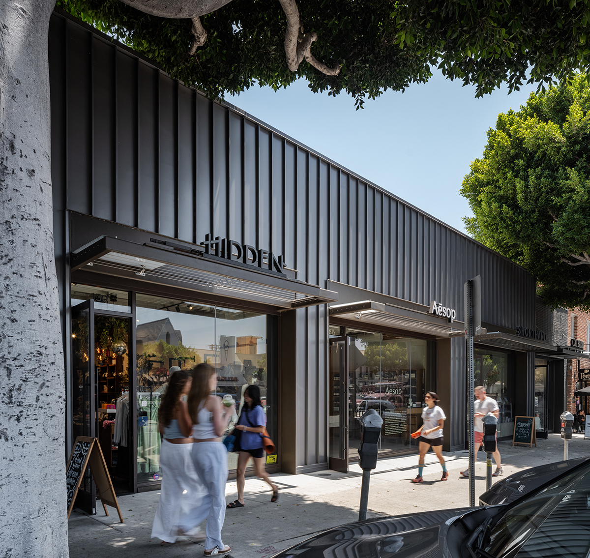 17,000-square-foot Larchmont Mercantile building in Larchmont, Calif17,000-square-foot Larchmont Mercantile building in Larchmont, Calif.