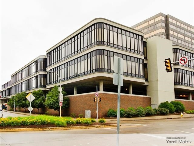 Exterior shot of one of the buildings at Nova Place in Pittsburgh