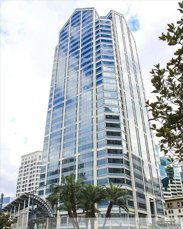 One America Plaza office tower in San Diego