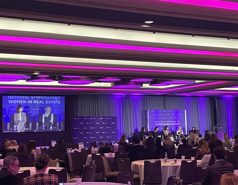 The Office panel discussion at the 8th National Symposium of Women in Real Estate conference in New York