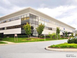Exterior shot of 1170, 1180 & 1190 Devon Park Drive, an office campus in Wayne, Pa.