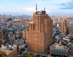 The 32 Ave. of the Americas mixed-use tower in Manhattan’s Tribeca neighborhood