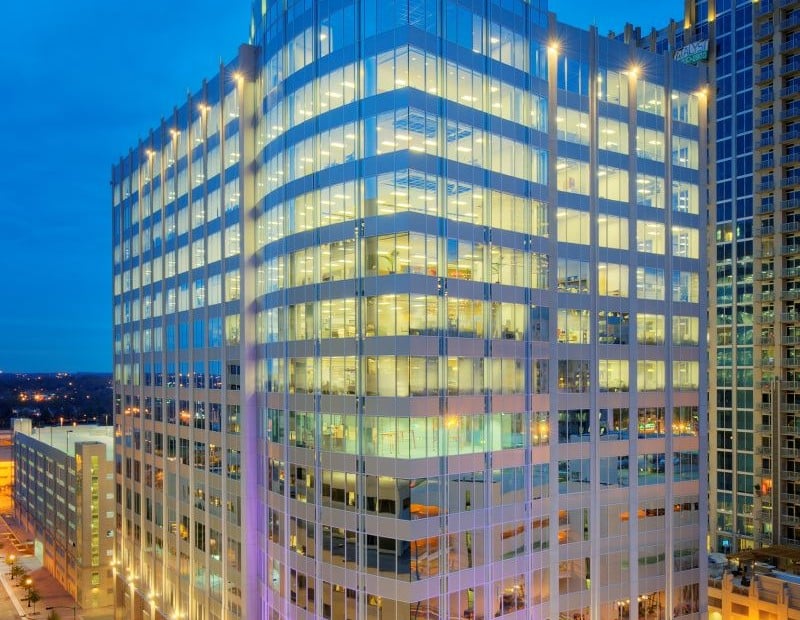 440 S. Church, a 15-story office tower in Uptown Charlotte, N.C.