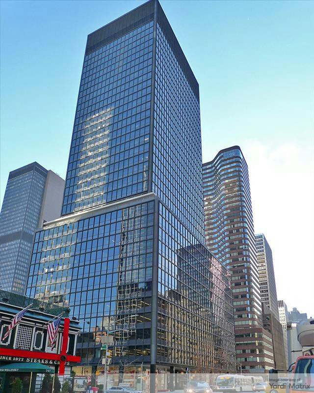 Class A office building at 757 Third Ave. in Manhattan