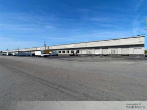 Exterior shot depicting one of the buildings within Tampa Logistics Center in Florida. The property is part of a collection that backs a $1.6 billion debt package which Blackstone is set to receive.