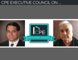 CPE Executive Council featuring headshots of Blankstein and Ressler