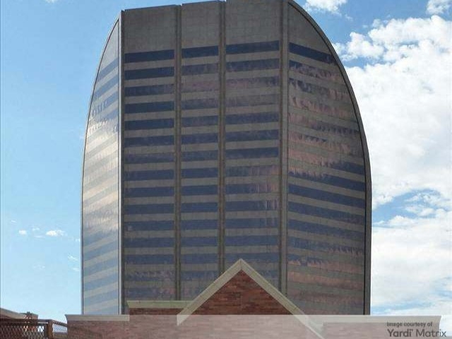 Exterior shot of Central Arts Plaza, an office tower in Phoenix.