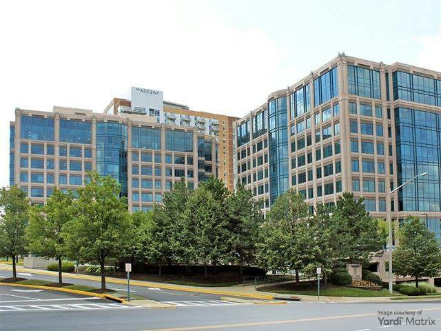 Exterior shot of Highline at Greensboro District, an office building in McLean, Va.