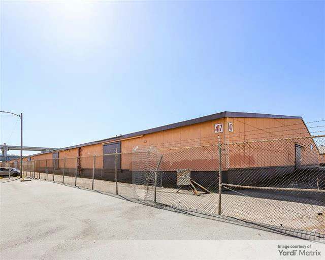 Exterior shot depicting one of the Bay Area buildings that Prologis plans to demolish.