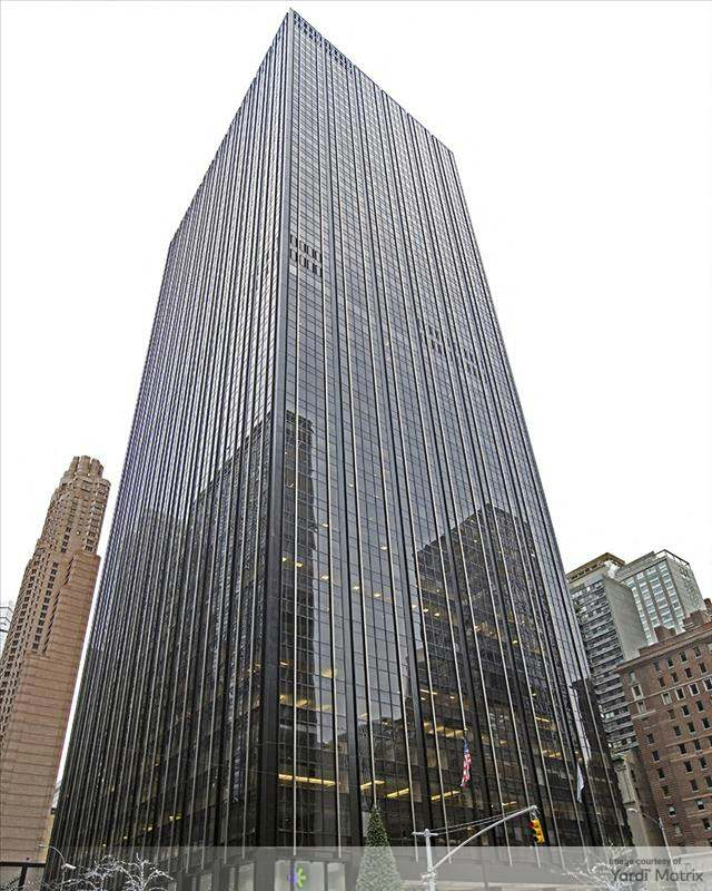 External shot of 1345 Avenue of the Americas in NYC