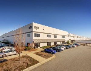 A photo of 6550 Judge Adams Road in Whitsett, N.C., a 520,583-square-foot industrial building owned by Mapletree Investments that is being leased by Lenovo to manufacture servers for data centers