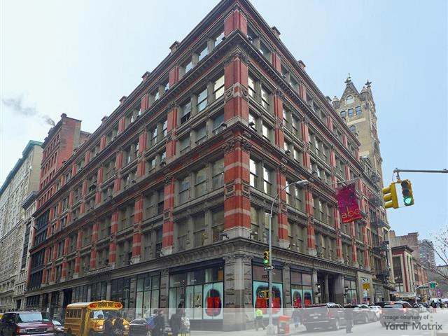 Exterior shot of 888 Broadway, an office building in Manhattan.