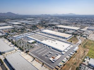 Exterior shot of the industrial facility at 890 E. Mill St. in San Bernardino, Calif.