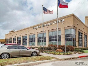 exterior shot of Imperial Medical Center in Sugar Land, Texas