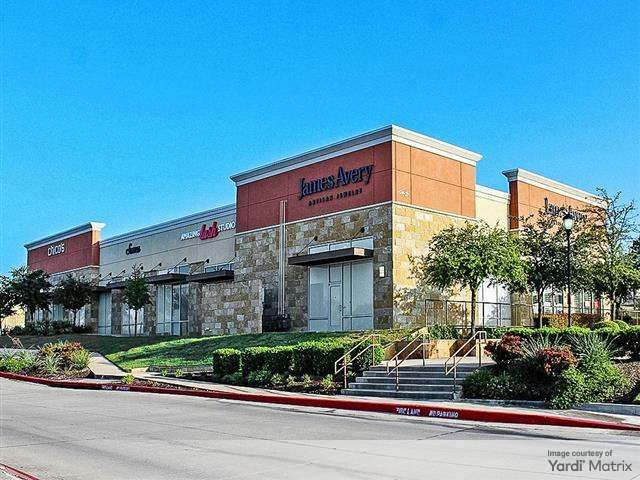 Exterior shot of Plaza at Rockwall in Rockawall, Texas, a
446,487-square-foot retail property part of CTO Realty Growth Inc.'s portfolio.