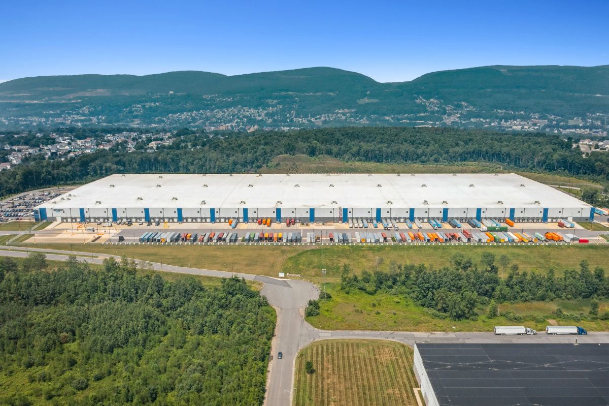 Aerial view of Scranton North Logistics Center