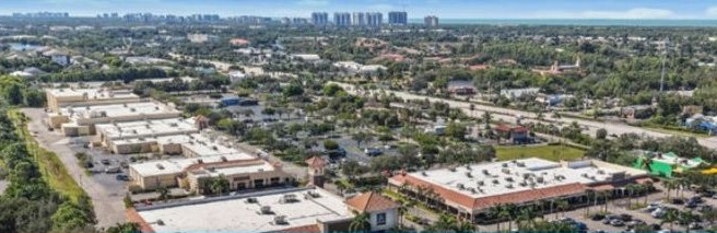 Springs Plaza, a 195,000-square-foot grocery-anchored open-air shopping center in Bonita Springs, Fla.