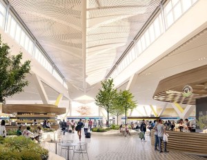 The New Terminal One at JFK Departures Hall