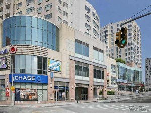 Exterior shot of The Shops at Skyview in Queens, N.Y.