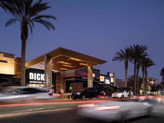 Exterior shot of Lakewood Center, a 2 million-square-foot super regional shopping mall in Lakewood, Calif.
