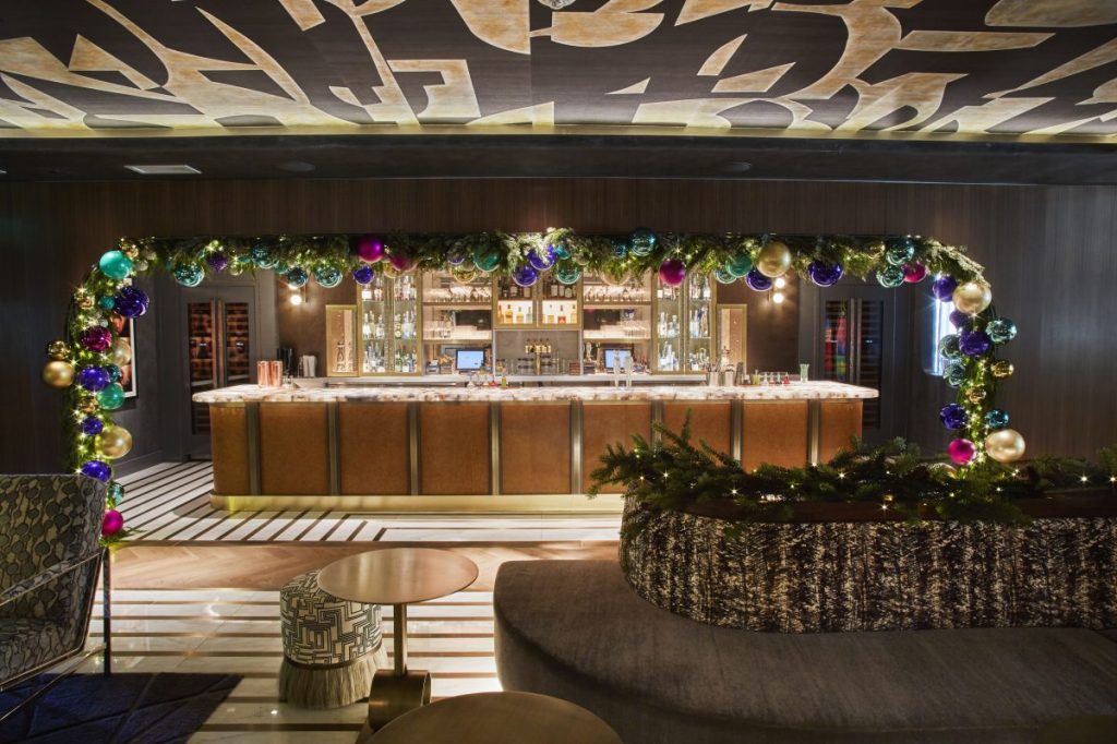 image of the renovated catbird bar within National Tower in Dallas