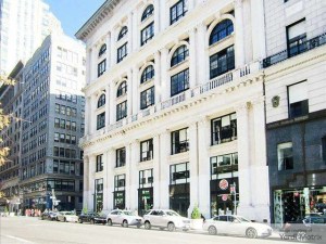 Exterior shot of the office building at 401 Fifth Ave. in Manhattan