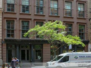 Exterior shot of the building at 61-63 Crosby St. in Manhattan
