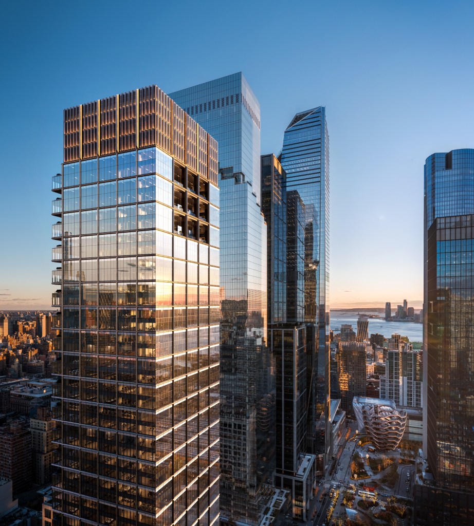 A rendering of 70 Hudson Yards