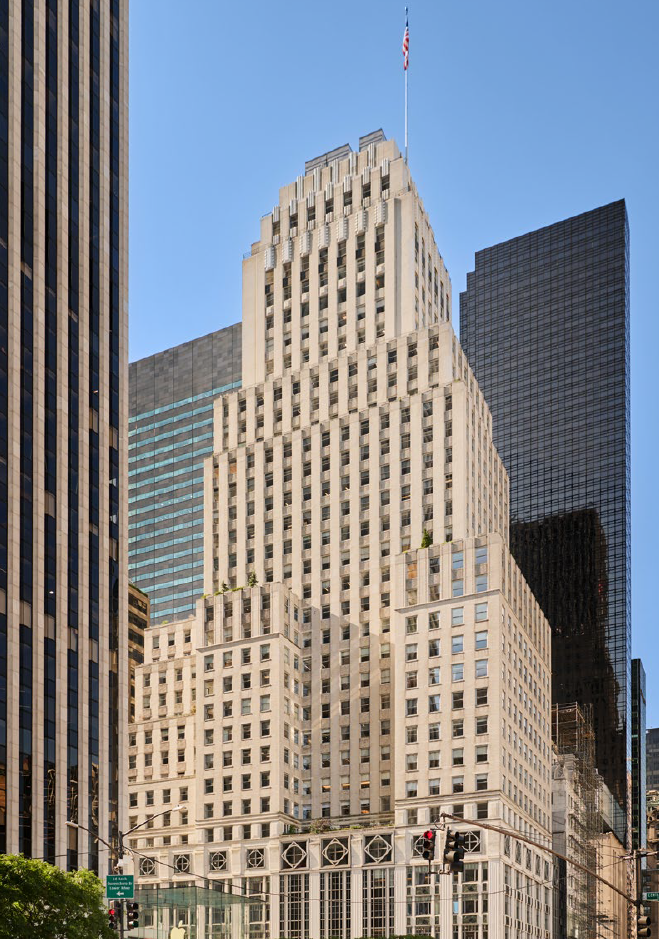 The 745 Fifth Ave. office tower in Manhattan