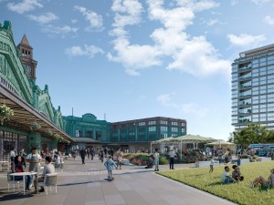 rendering of Warrington Plaza