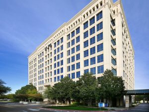 Exterior shot of One Triumph Place
