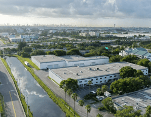 Tree Garden Business Park in Doral, Fla., near Miami International Airport