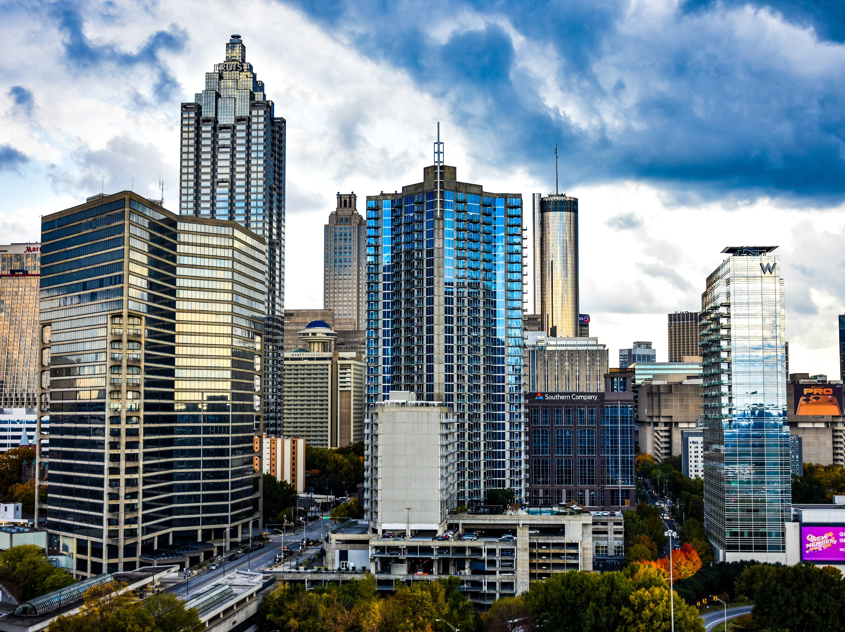 Downtown Atlanta Skyline.