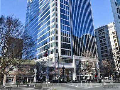 Exterior shot of the 25-story 300 South Tryon tower in downtown Charlotte, N..C