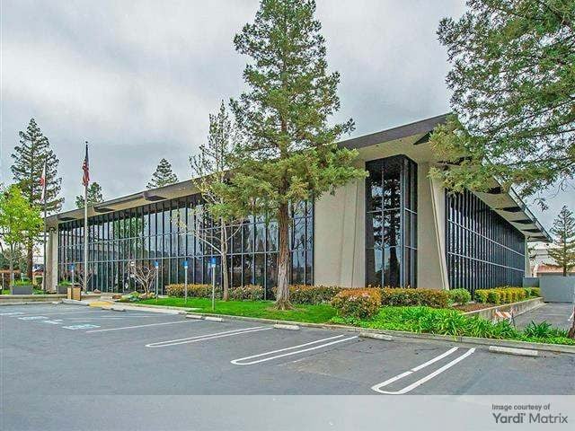 Exterior shot of an office and R&D building at 2790 Walsh Ave. in Santa Clara, calif.